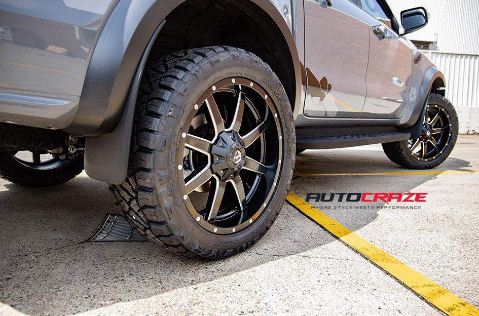 FORD RAPTOR MAVERICK GLOSS BLACK MILLED ACCENTS